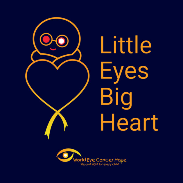 Little Eyes Big Heart – Gold by World Eye Cancer Hope