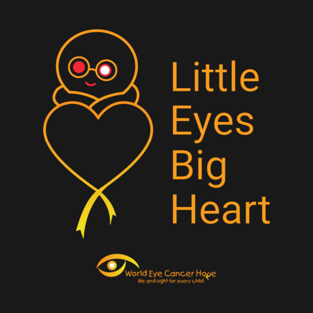 Little Eyes Big Heart – Gold by World Eye Cancer Hope