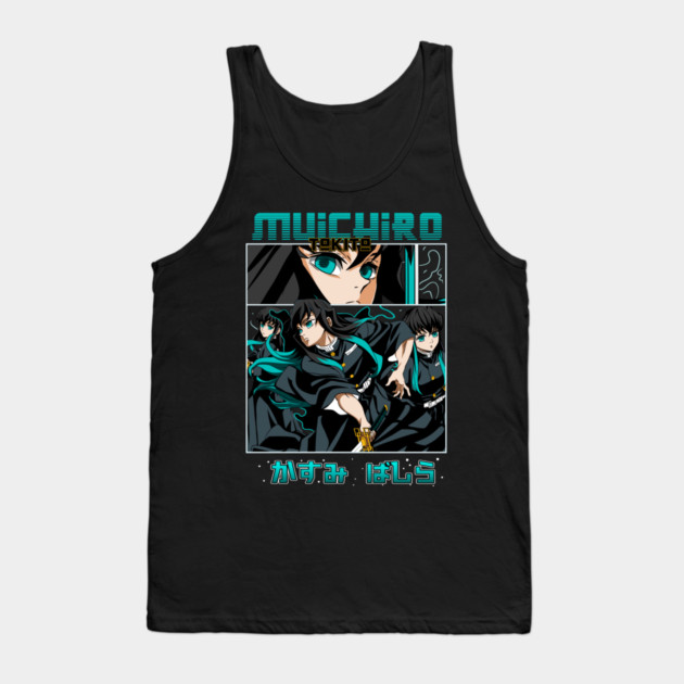 Muichiro Tokito - Kimetsu no Yaiba Tank Top by Otaku Vibes