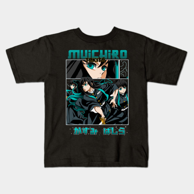 Muichiro Tokito - Kimetsu no Yaiba Kids T-Shirt by Otaku Vibes
