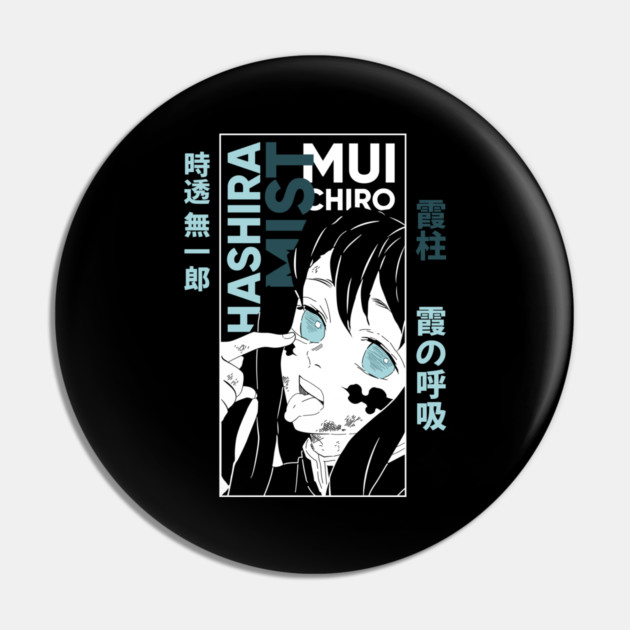 Demon Slayer - Muichiro Tokito Pin by Otaku Vibes