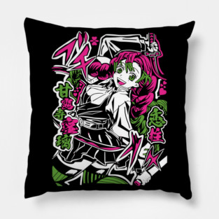 Demon Slayer Mitsuri Whip Blade Slash Pillow