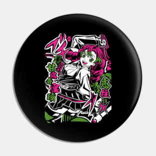 Demon Slayer Mitsuri Whip Blade Slash Pin