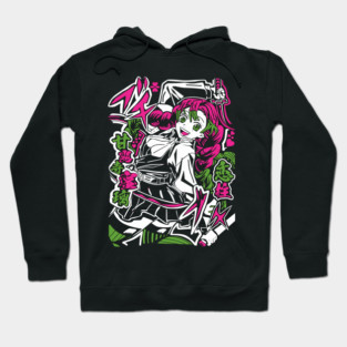 Demon Slayer Mitsuri Whip Blade Slash Hoodie