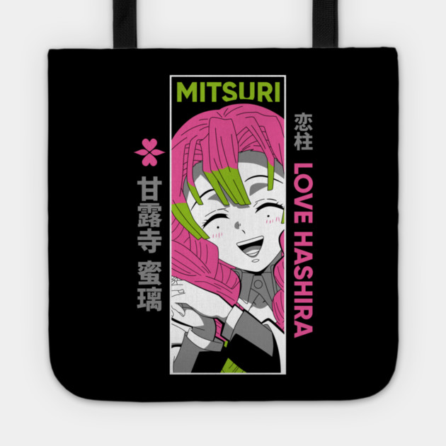 Mitsuri Kanroji | Kimetsu no Yaiba Tote by Otaku Vibes