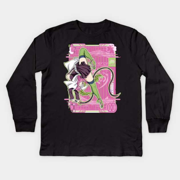 Mitsuri Kanroji - Demon Slayer: Kimetsu no Yaiba Kids Long Sleeve T-Shirt by Otaku Vibes