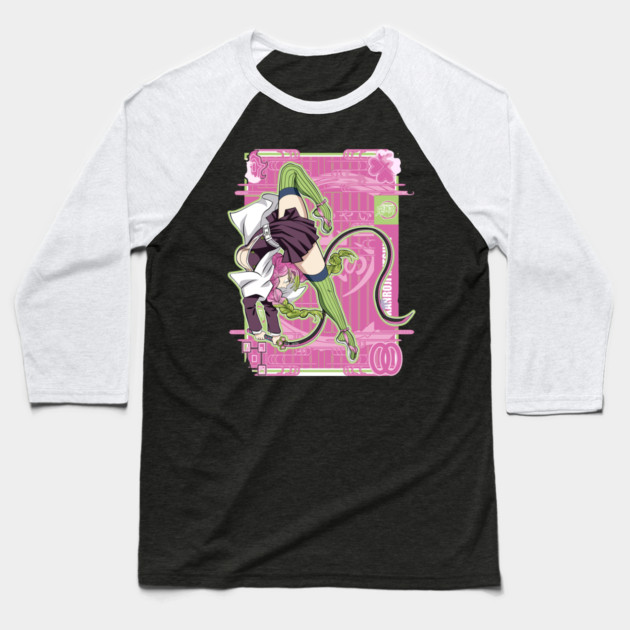 Mitsuri Kanroji - Demon Slayer: Kimetsu no Yaiba Baseball T-Shirt by Otaku Vibes