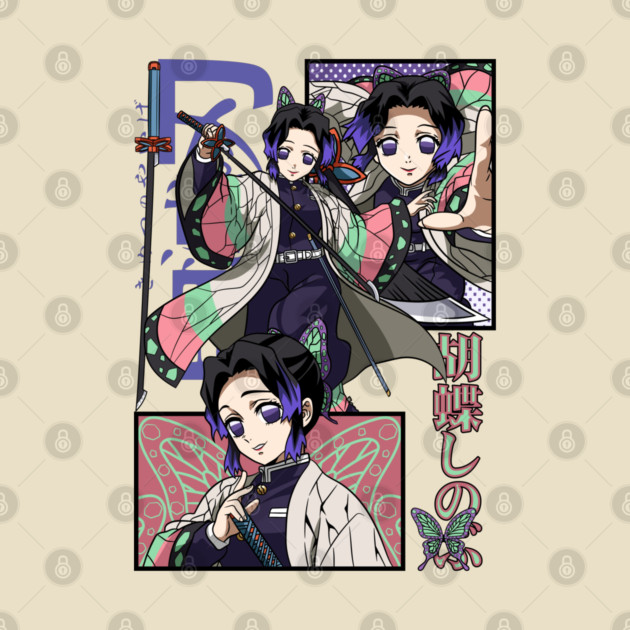 Demon Slayer Shinobu Insect Hashira Art by Otaku Vibes