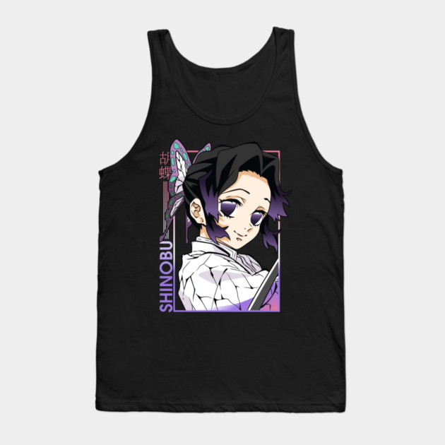Shinobu Kocho | Kimetsu no Yaiba Tank Top by Otaku Vibes