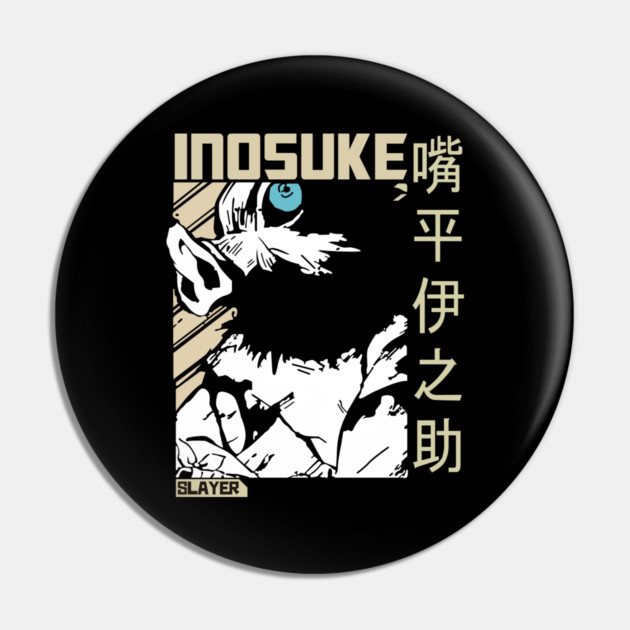 Demon Slayer: Kimetsu no Yaiba - Inosuke Pin by Otaku Vibes