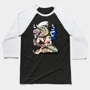 Inosuke - Demon Slayer: Kimetsu no Yaiba Baseball T-Shirt