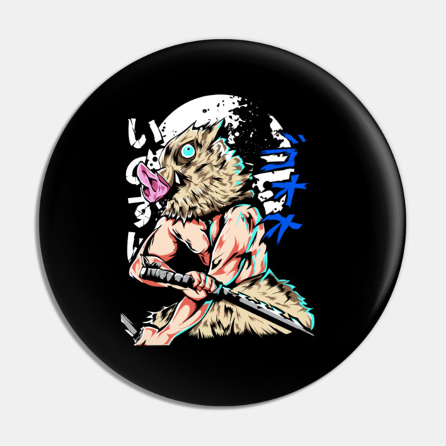 Inosuke - Demon Slayer: Kimetsu no Yaiba Pin by Otaku Vibes