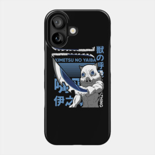 Demon Slayer Inosuke Beast Mode Unleashed Phone Case