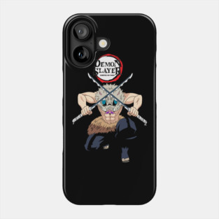 Demon Slayer - Inosuke in Action Phone Case