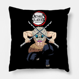 Demon Slayer - Inosuke in Action Pillow