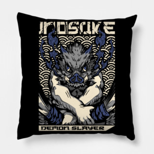 Demon Slayer Inosuke Raging Beast Form Pillow