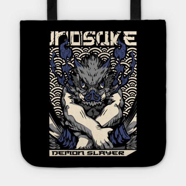 Demon Slayer Inosuke Raging Beast Form Tote by Otaku Vibes