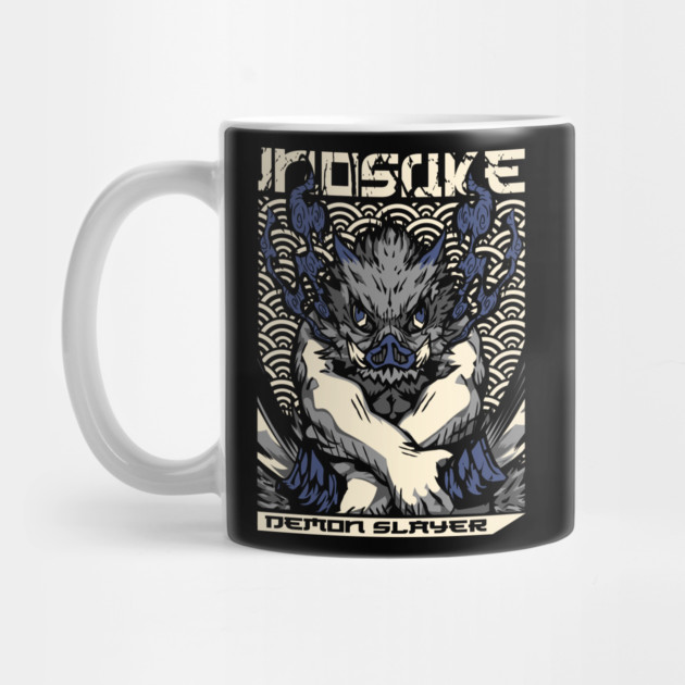 Demon Slayer Inosuke Raging Beast Form by Otaku Vibes