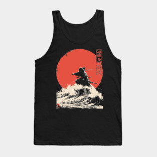 Susanoo God of the Sea and Storms Ukiyo-e Tank Top