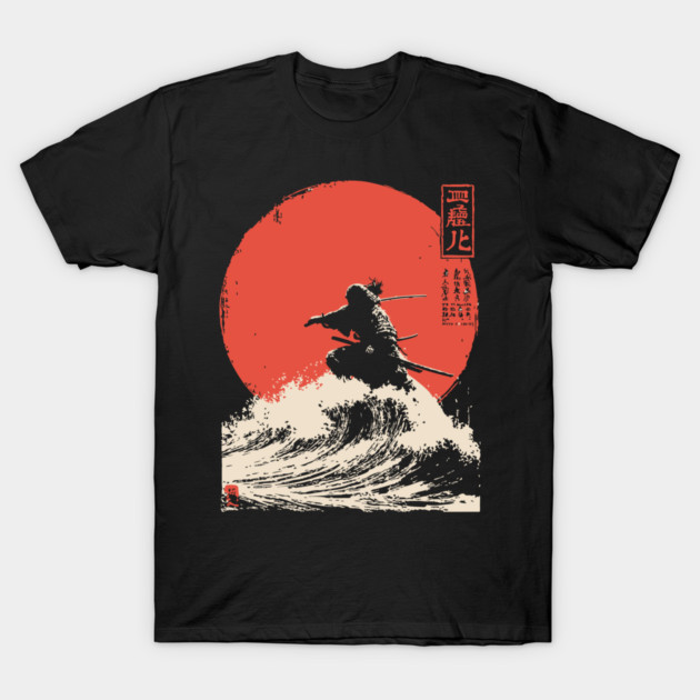 Susanoo God of the Sea and Storms Ukiyo-e T-Shirt by TuncGK