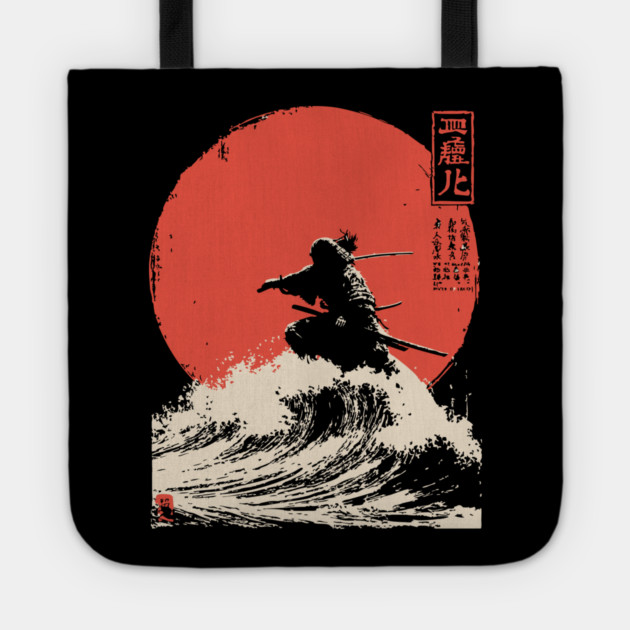 Susanoo God of the Sea and Storms Ukiyo-e Tote by TuncGK
