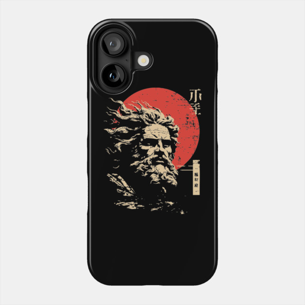 Zeus King of the Gods Vintage Greek Mythology Phone Case by TuncGK