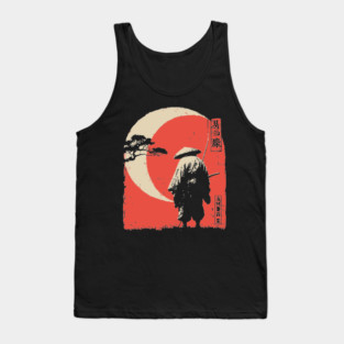 Tsukuyomi Japanese Moon God Vintage Mythology Tank Top