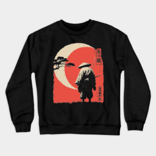 Tsukuyomi Japanese Moon God Vintage Mythology Crewneck Sweatshirt