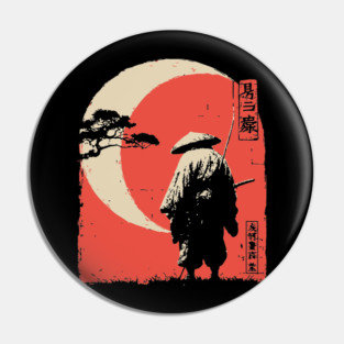 Tsukuyomi Japanese Moon God Vintage Mythology Pin