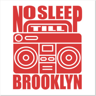 No Sleep Till Brooklyn Shirt Vintage Hip Hop Music Posters and Art