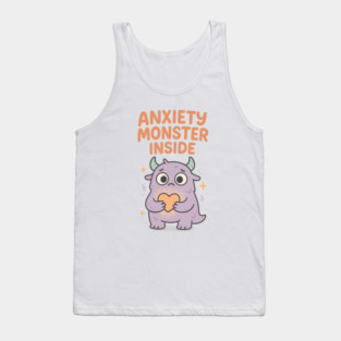 Anxiety Monster Inside Tank Top