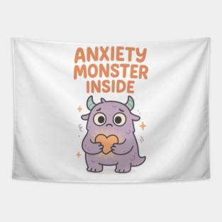 Anxiety Monster Inside Tapestry