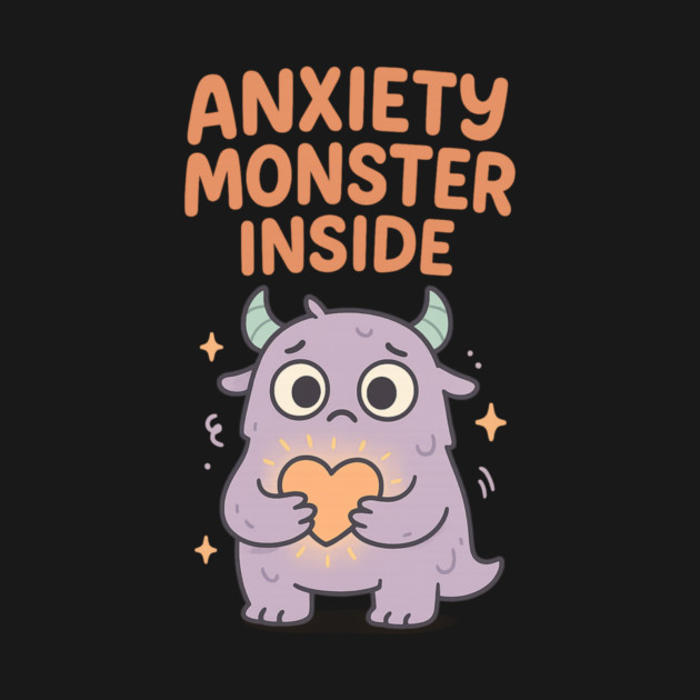 Anxiety Monster Inside by Fauzi's Store