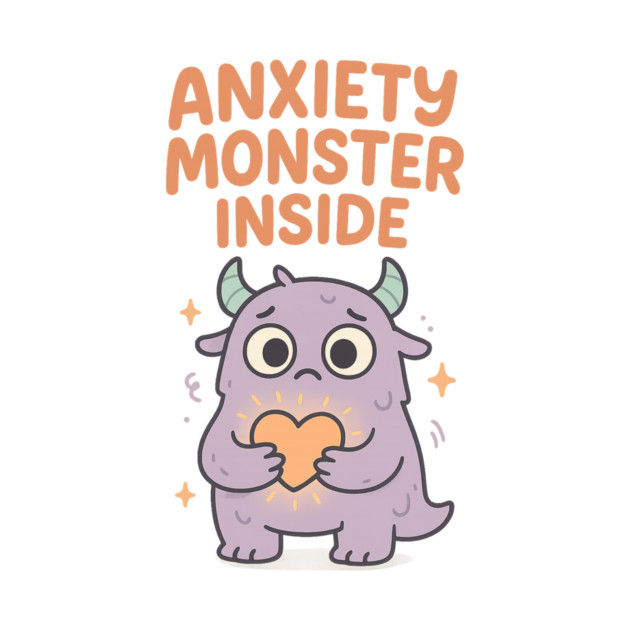 Anxiety Monster Inside by Fauzi's Store