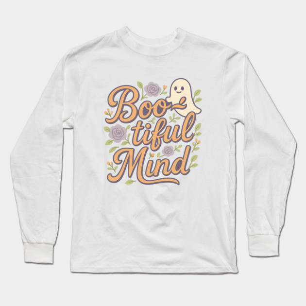 Boo-tiful Mind Long Sleeve T-Shirt by Fauzi's Store