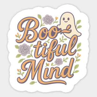 Boo-tiful Mind Sticker