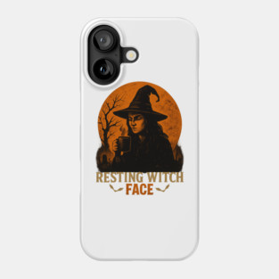 Resting Witch Face Phone Case