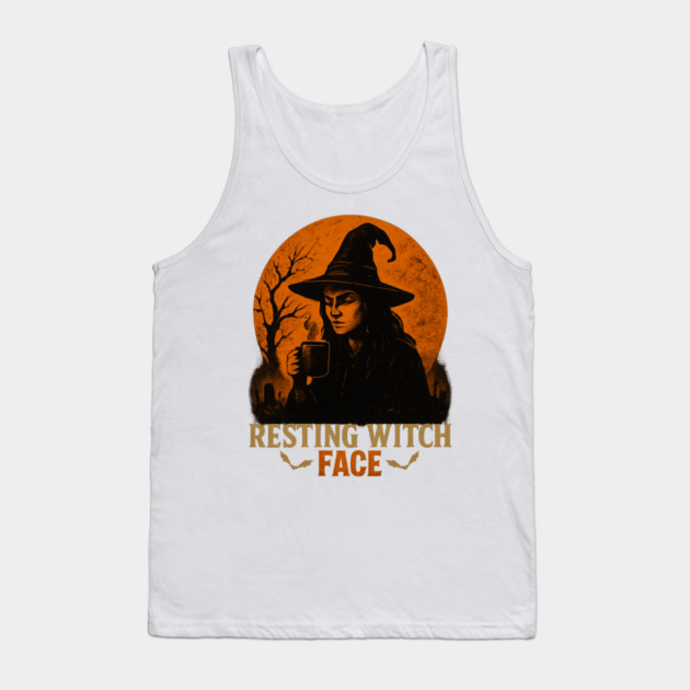 Resting Witch Face Tank Top by Fauzi's Store