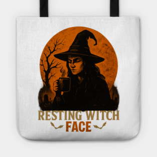 Resting Witch Face Tote