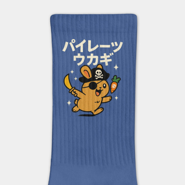 pirate bunny feeding time by Demian Stipatio