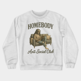 Homebody – Anti Social Club Crewneck Sweatshirt