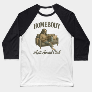 Homebody – Anti Social Club Baseball T-Shirt