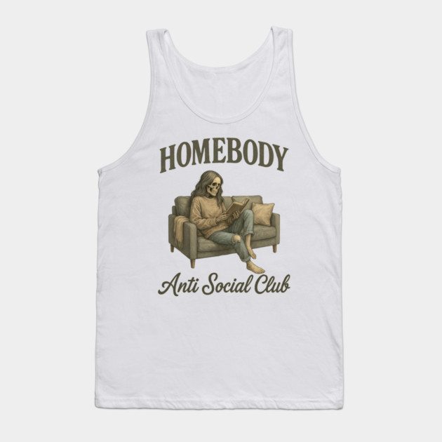 Homebody – Anti Social Club Tank Top by Fauzi's Store