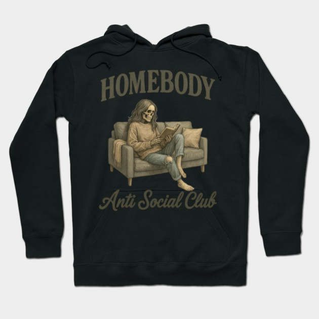 Homebody – Anti Social Club Hoodie by Fauzi's Store
