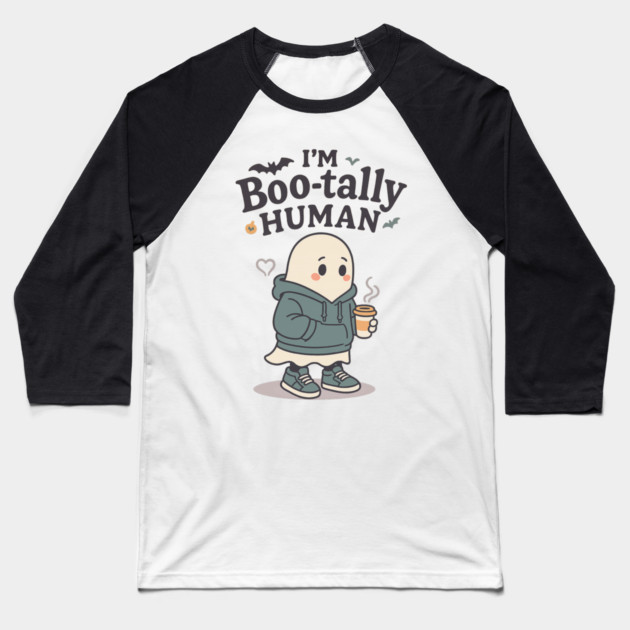 I’m Boo-tally Human Baseball T-Shirt by Fauzi's Store