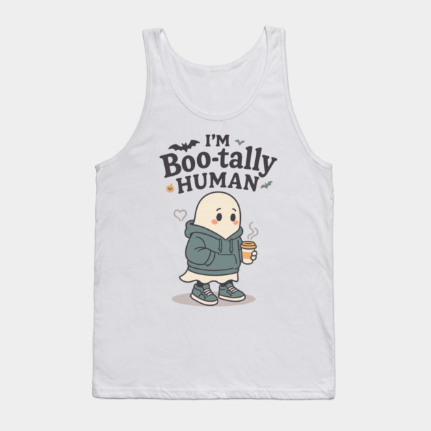 I’m Boo-tally Human Tank Top by Fauzi's Store