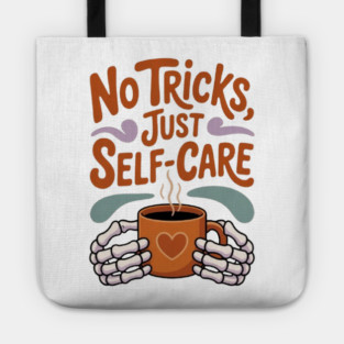 No Tricks Just Self-Care Tote