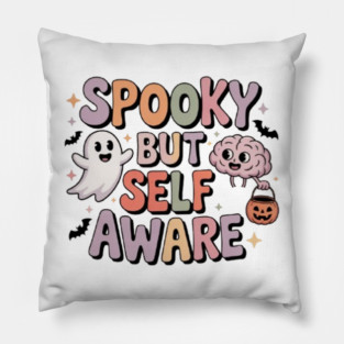 Spooky But Self-Aware Pillow