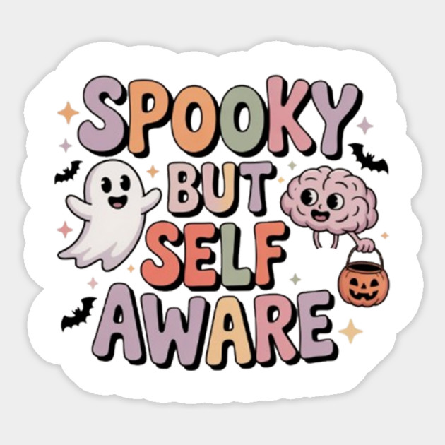 Spooky But Self-Aware Magnet by Fauzi's Store