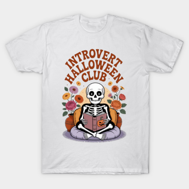 Introvert Halloween Club T-Shirt by Fauzi's Store